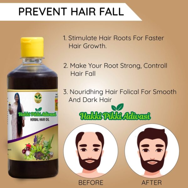 real hakki pikki adivasi hair oil